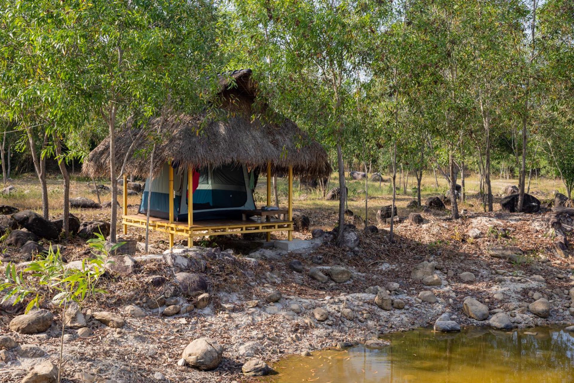 Kampot Camping - Eco Retreat Bagian luar foto
